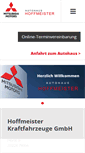 Mobile Screenshot of hoffmeister-kfz.de